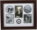 The Military Gift Store US Flag Store U.S. Navy Medallion 5 Picture Collage Frame. The Military Gift Store