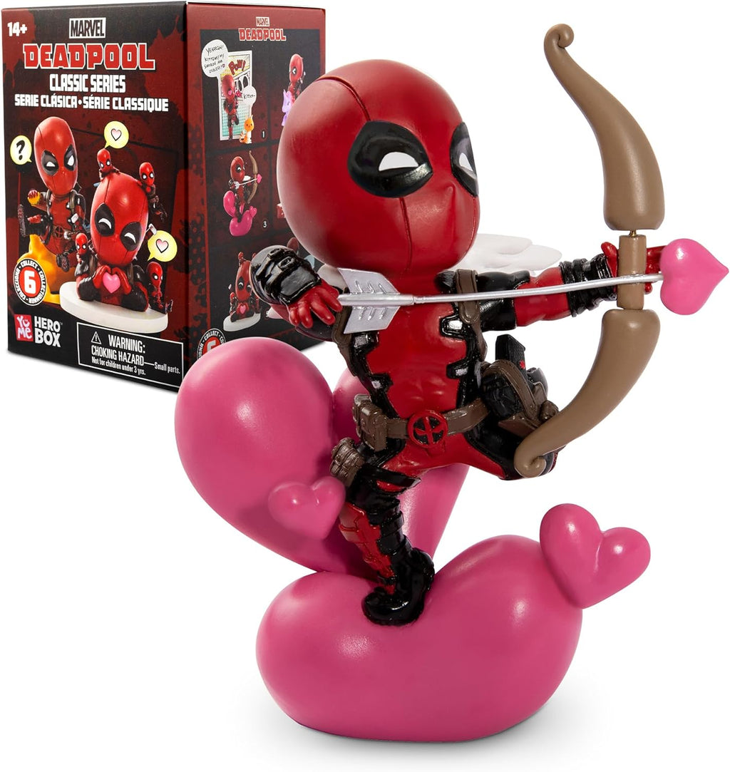 Halloween Deadpool Classic Series Hero Box - Blind Box, 2" to 4" Collectible Toy Figurines, Marvel Superhero Movie Inspired Toy Figure Set, Fun Gifts for Adults, Boys, Girls, and Kids Ages 14+, Single Box - SJB-DIAMOND ELITES