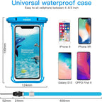 Modern Waterproof Case For Phone Full View Universal Soft Phone Cover For iPhone Water Proof Bag Waterproof Phone Case With Lanyard for iPhone Waterproof Bag Stevvex