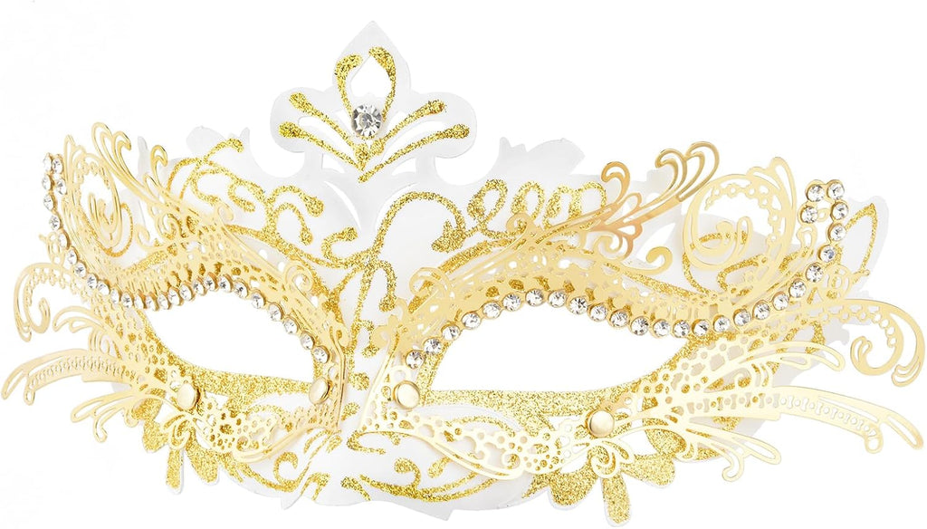 Masquerade Mask, Mardi Gras Deecorations Venetian Masks for Womens - SJB-DIAMOND ELITES