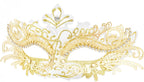 Masquerade Mask, Mardi Gras Deecorations Venetian Masks for Womens - SJB-DIAMOND ELITES