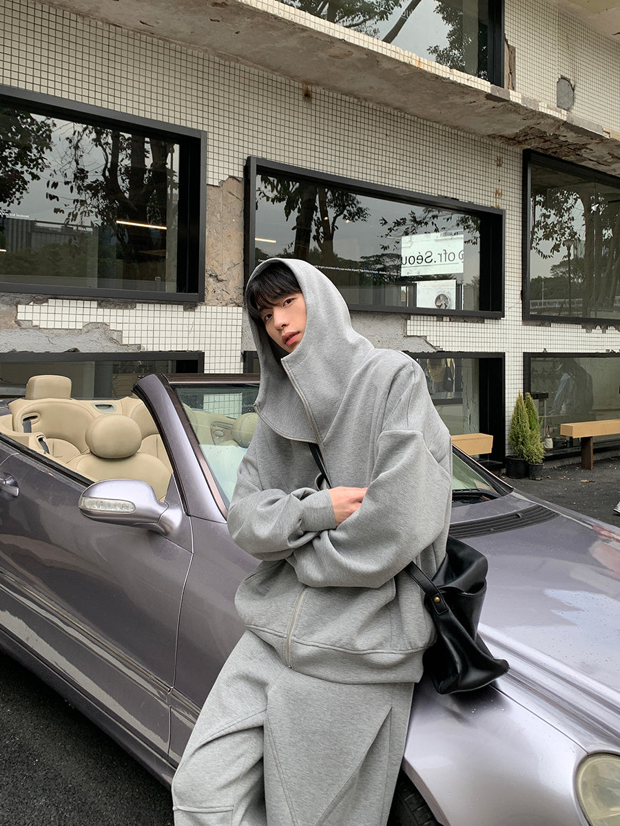 Men's Hoodie Sweater Pure Color All-matching Trousers Sports Suit Lootquake LLC