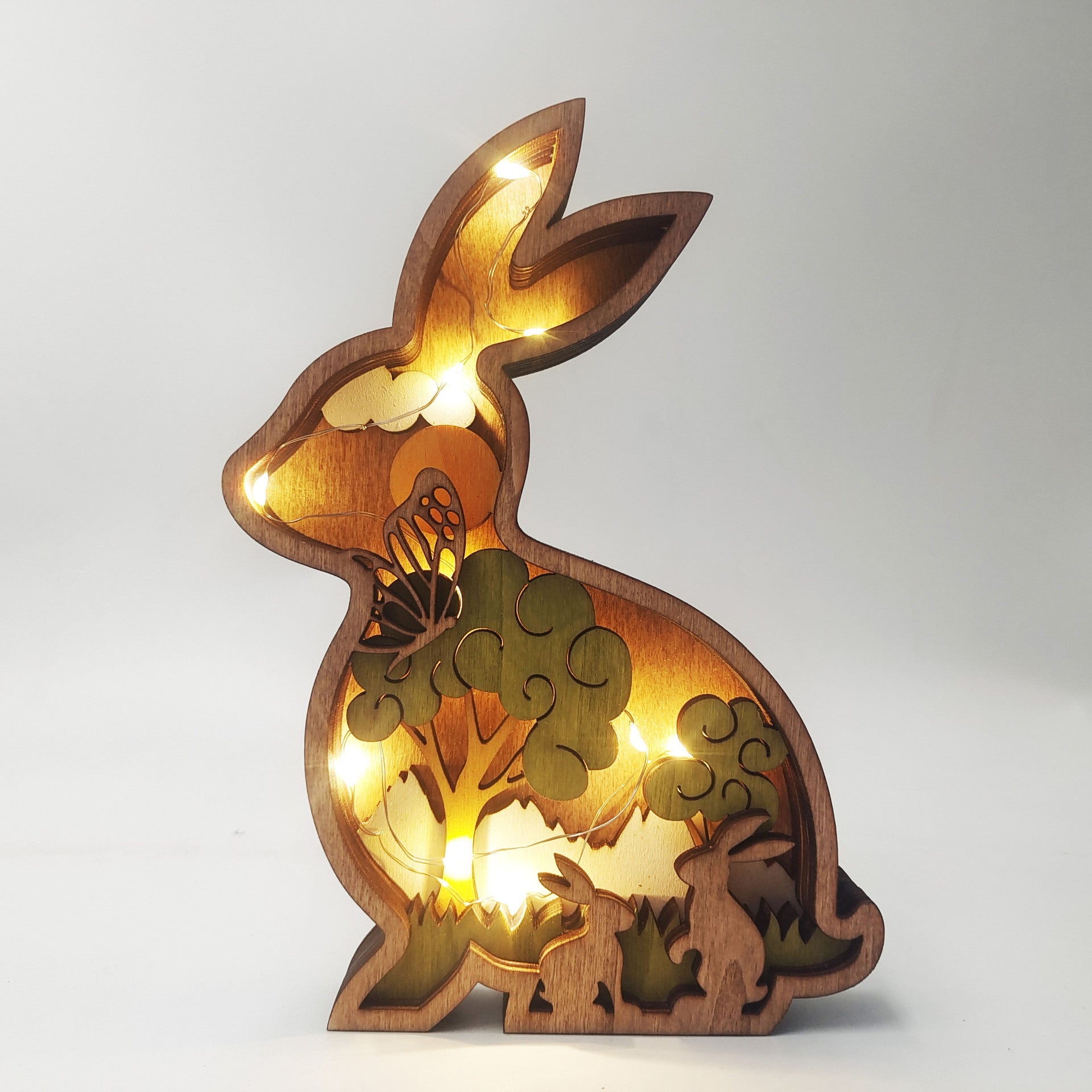 Wooden Crafts Decoration Creative Home Decoration Pi-Mart