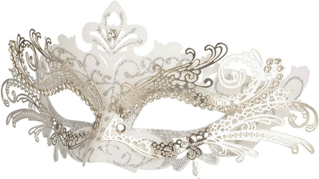 Masquerade Mask, Mardi Gras Deecorations Venetian Masks for Womens - SJB-DIAMOND ELITES