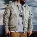 Men's Fashion American Retro Bomber Jacket