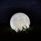 Moon Lamp Moon Light Night Light for Kids Gift for Women USB Charging and Touch Control Brightness 3D Printed Warm and Cool White Lunar Lamp - SJB-DIAMOND ELITES