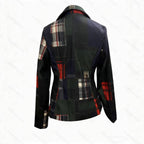 Ladies' Double-breasted Wool Suit Jacket Pi-Mart