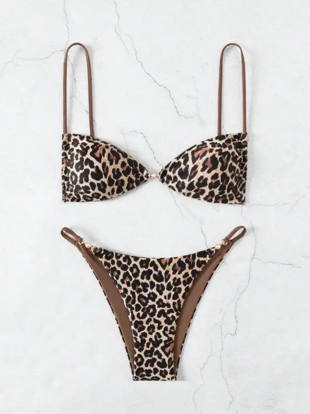 Women's Two-piece Casual Swimsuit P61 Decor - SJB-DIAMOND ELITES