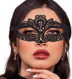 Masquerade Lace Mask Women Black Lace Masks Costume Party Proms Face Mask Halloween Eye Mask - SJB-DIAMOND ELITES