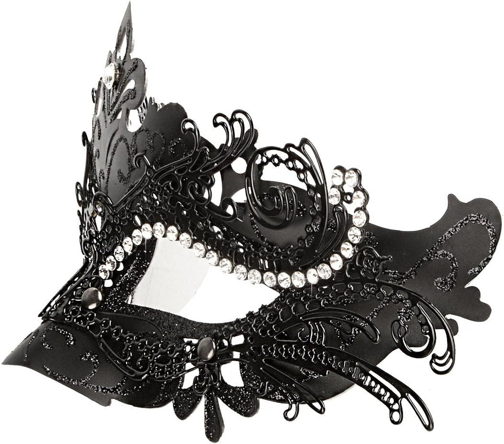 Masquerade Mask, Mardi Gras Deecorations Venetian Masks for Womens - SJB-DIAMOND ELITES