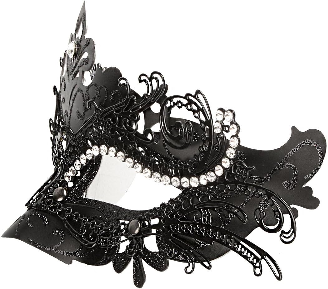 Masquerade Mask, Mardi Gras Deecorations Venetian Masks for Womens - SJB-DIAMOND ELITES