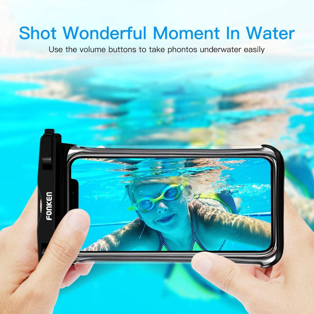 Modern Waterproof Case For Phone Full View Universal Soft Phone Cover For iPhone Water Proof Bag Waterproof Phone Case With Lanyard for iPhone Waterproof Bag Stevvex