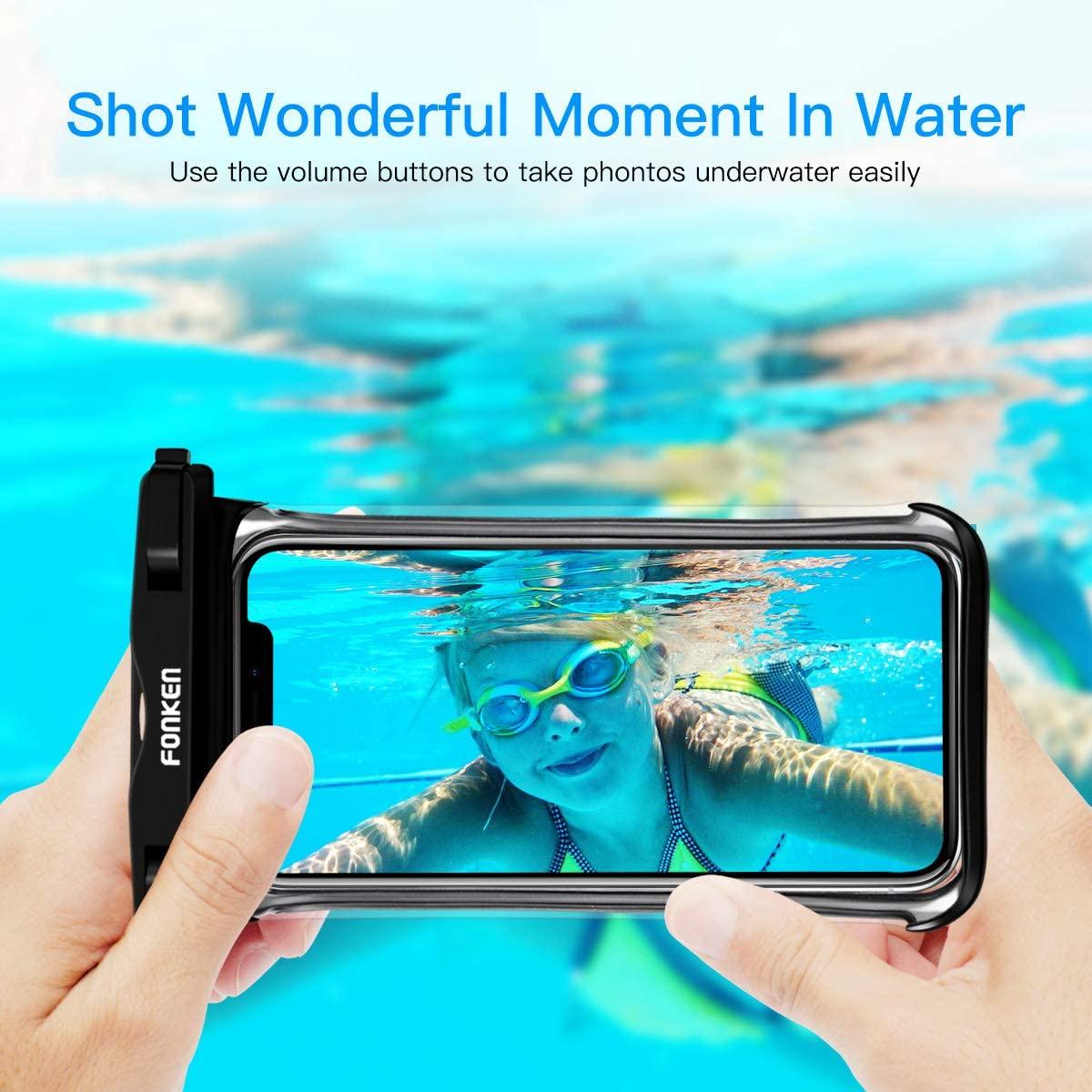 Modern Waterproof Case For Phone Full View Universal Soft Phone Cover For iPhone Water Proof Bag Waterproof Phone Case With Lanyard for iPhone Waterproof Bag Stevvex