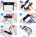 Modern Waterproof Case For Phone Full View Universal Soft Phone Cover For iPhone Water Proof Bag Waterproof Phone Case With Lanyard for iPhone Waterproof Bag Stevvex