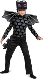 Minecraft Ender Dragon Costume for Kids, Video Game Inspired Character Outfit Halloween - SJB-DIAMOND ELITES