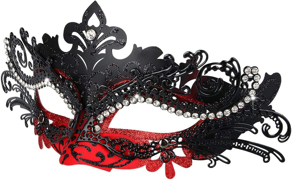 Masquerade Mask, Mardi Gras Deecorations Venetian Masks for Womens - SJB-DIAMOND ELITES