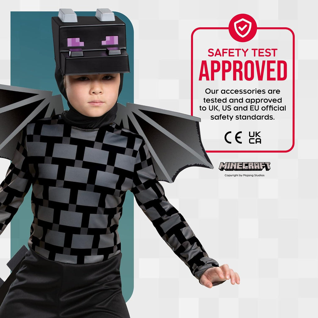 Minecraft Ender Dragon Costume for Kids, Video Game Inspired Character Outfit Halloween - SJB-DIAMOND ELITES