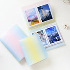 72 Pockets Book Album for PVC 3/4/5/6 Inch Album Daisy Printing 3 inch Photo paper Mini Films Transparent Photo Album Book Gifts For Friends And Coin Collectors Stevvex