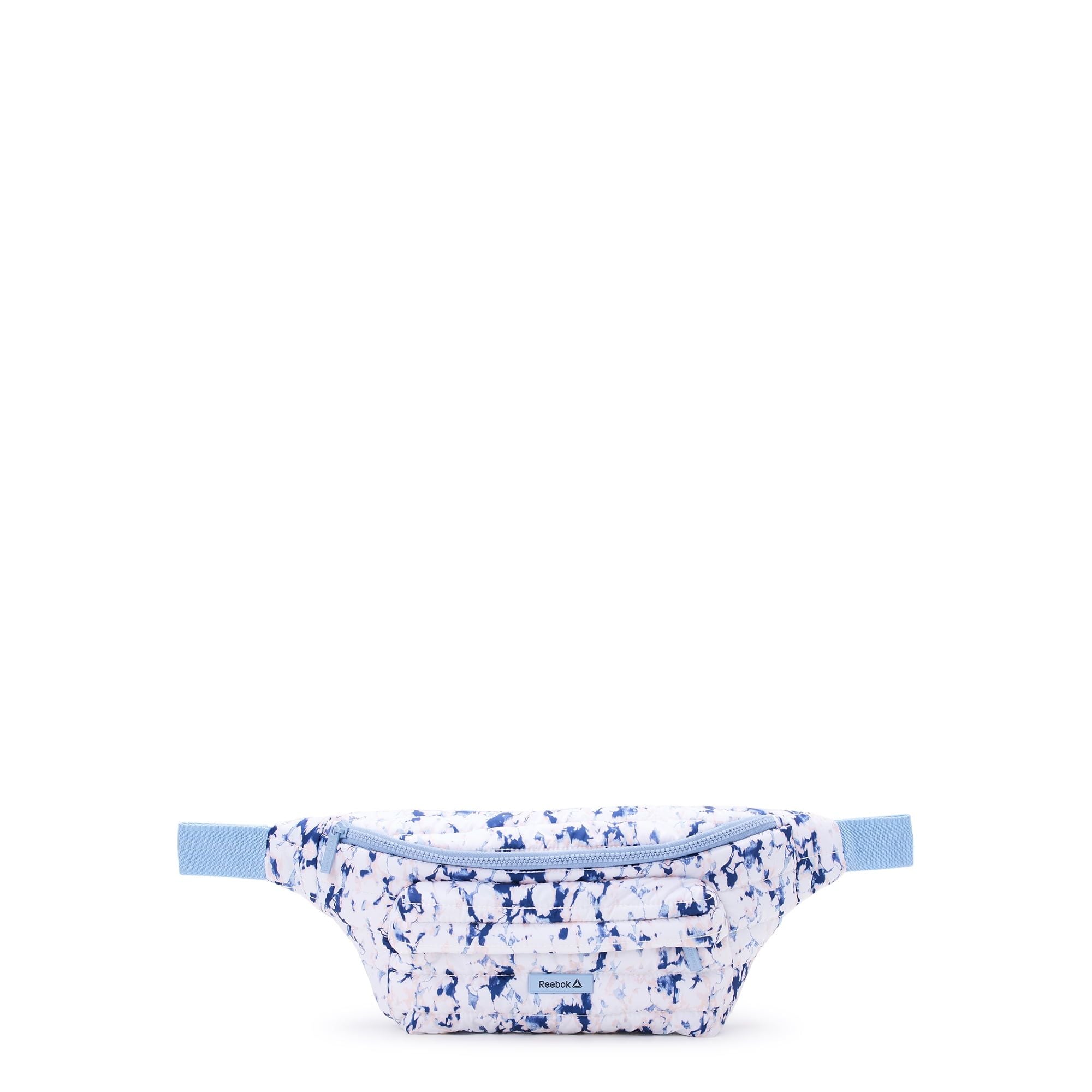 Reebok Women's Rylan Quilted Fanny Pack, Blue Marble EasyOptionXY LLC