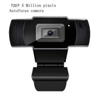 720p HD Webcam with Mic Rotatable PC Desktop Web Camera Cam Mini Computer WebCamera Cam Video Recording Work Video Calling and Recording For Camera Desktop OR Laptop Gaming Conferencing & Working