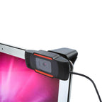 720p HD Webcam with Mic Rotatable PC Desktop Web Camera Cam Mini Computer WebCamera Cam Video Recording Work Video Calling and Recording For Camera Desktop OR Laptop Gaming Conferencing & Working