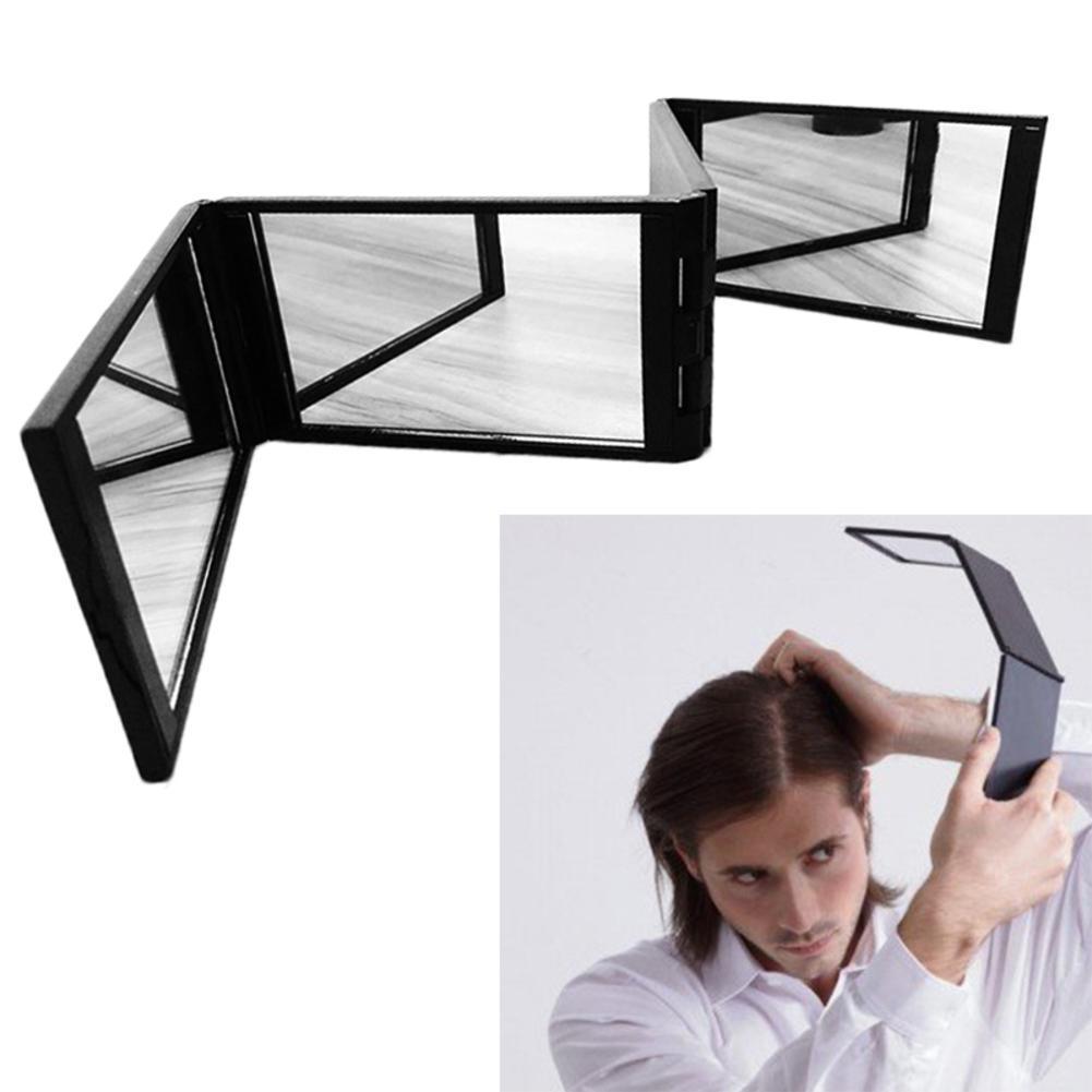 Hair Coloring Makeup Mirrors 360 No Blind Spot Foldable Mirrors Pi-Mart