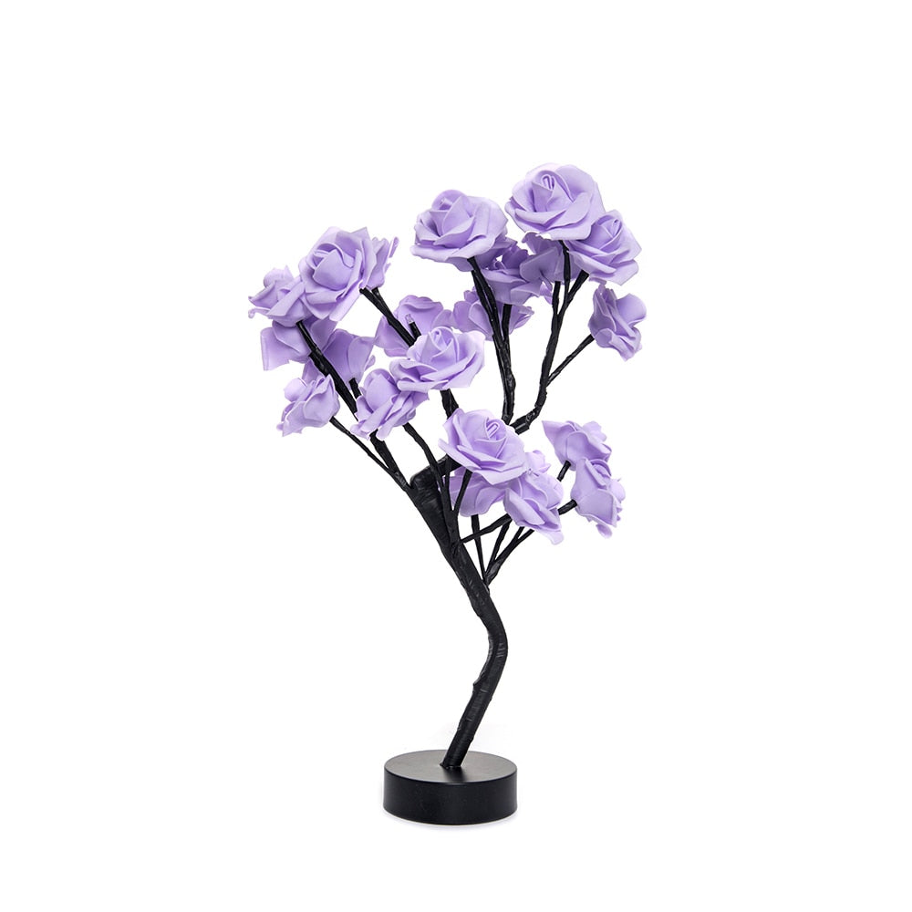 LED Rose Flower Table Lamp - SJB-DIAMOND ELITES