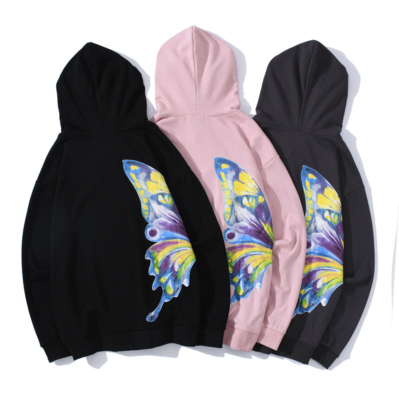 Butterfly print sweatshirt Pi-Mart