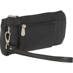 Le Donne Leather Large Wristlet Wallet LD-7036
