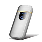 Modern Touch Electric lighter Plasma Lighters Dual arc Lighter USB lighters Flameless Rechargeable Lighter Windproof Lighter Electric lighters for  Men Gift Gadgets Accessories