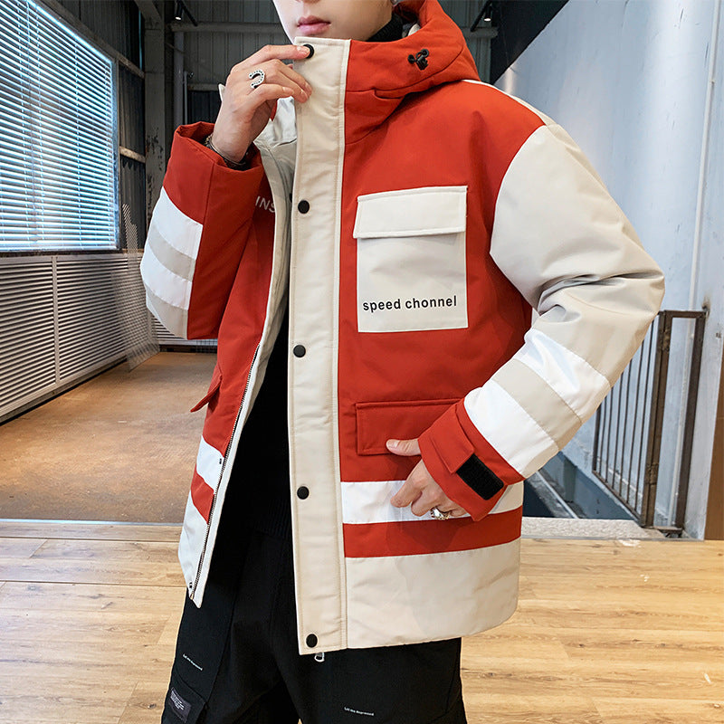 Thick And Warm Cotton-Padded Jacket, Casual Wide And Short Cotton Jacket Pi-Mart