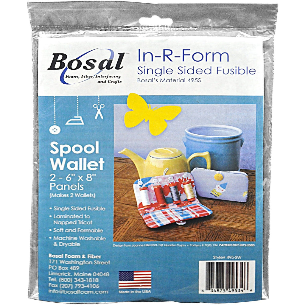 In-R-Form Single-Sided Fusible-Spool Wallet 6X8 2/Pkg