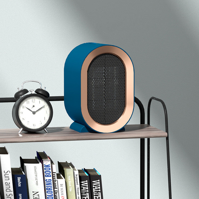 Desktop Electric Heater Mini Portable Fan Heater 220V PTC Ceramic Heating Warm Air Blower Home Office Warmer Machine Pi-Mart