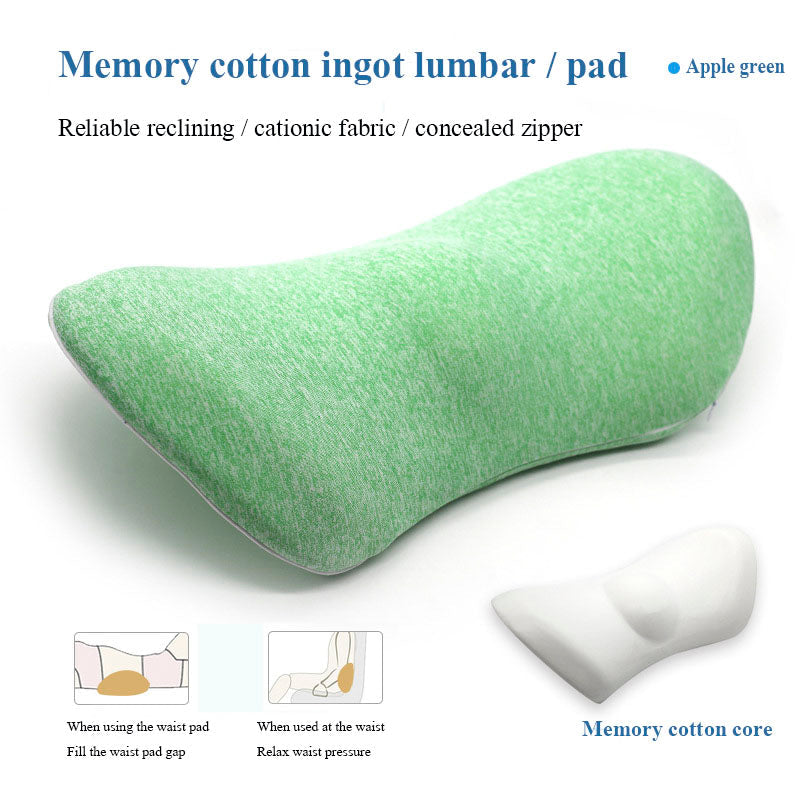 Lumbar Support Pillow For Side Sleepers Pregnancy Relieve Hip Coccyx Sciatica Pain Machine Chair Back Cushion Waist Car Seat Pi-Mart