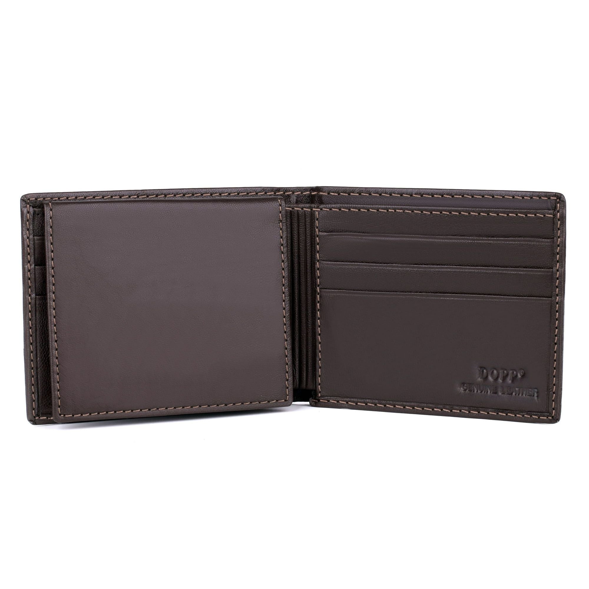 Dopp Men's Regatta Credit Card Billfold Leather, Brown