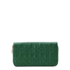Time and Tru Women's Alex Zip Around Wallet Quilted Green Bead EasyOptionXY LLC