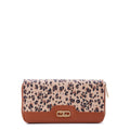 Time and Tru Women's Alex Zip Around Wallet Layered Leopard EasyOptionXY LLC