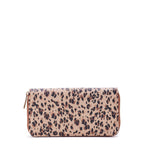 Time and Tru Women's Alex Zip Around Wallet Layered Leopard EasyOptionXY LLC