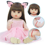 Multifunctional Reborn Doll Reborn Doll Simulation Vinyl Doll Pi-Mart