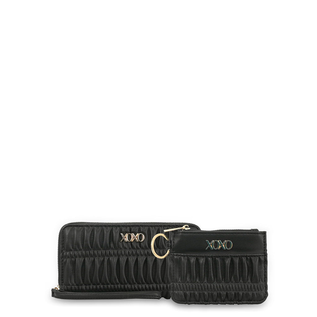 XOXO Women's Zip Wristlet Wallet withCoin Purse - Card Holders, 2 Cash Pockets & Phone Slot EasyOptionXY LLC