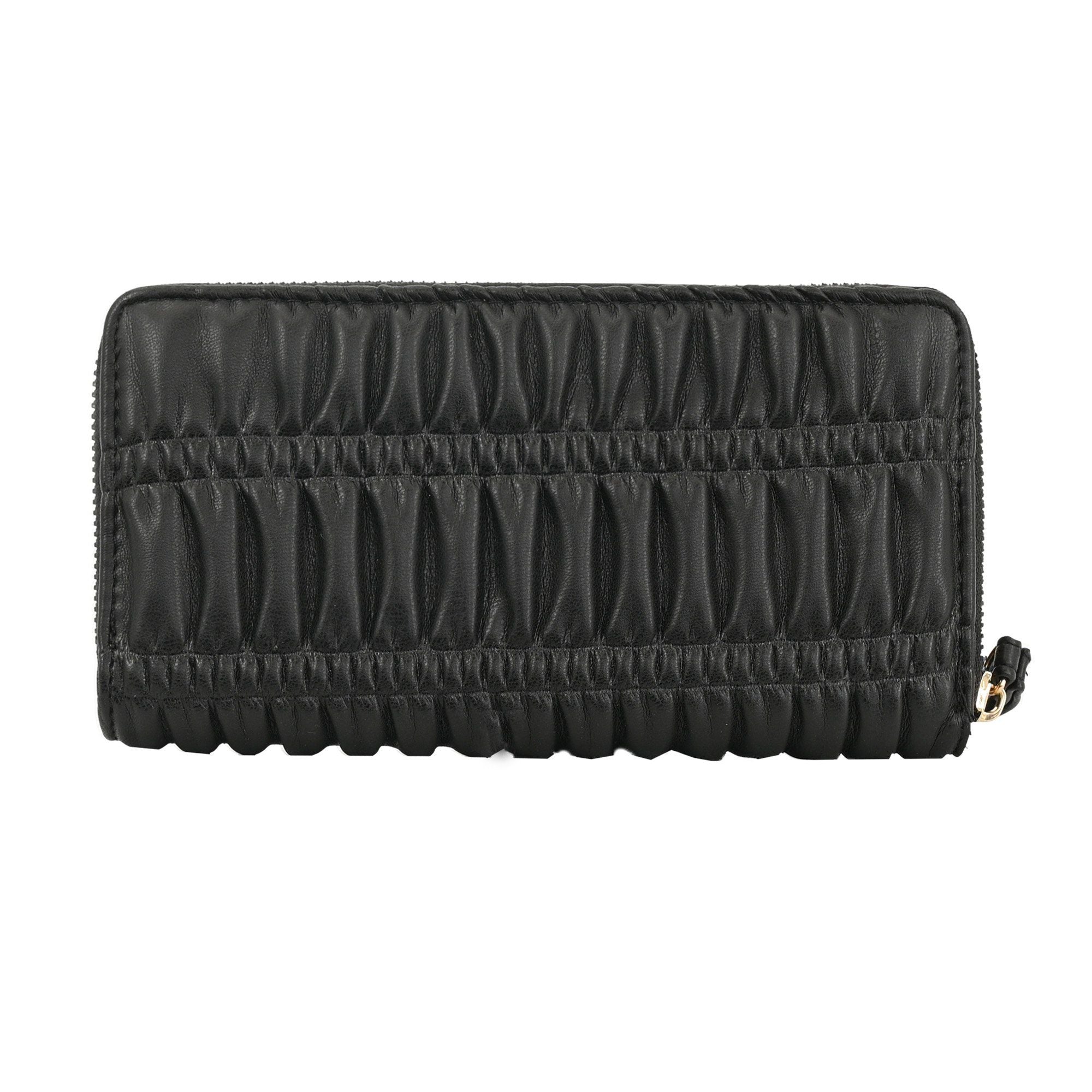 XOXO Women's Zip Wristlet Wallet withCoin Purse - Card Holders, 2 Cash Pockets & Phone Slot EasyOptionXY LLC