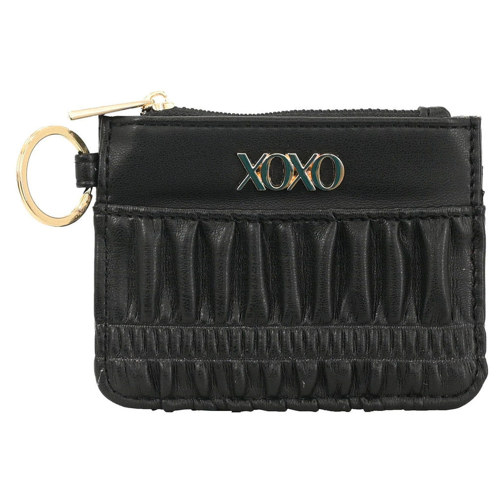 XOXO Women's Zip Wristlet Wallet withCoin Purse - Card Holders, 2 Cash Pockets & Phone Slot EasyOptionXY LLC