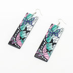 Acrylic Tanjiro Earrings Pi-Mart