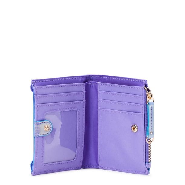 No Boundaries Women's Bifold Addison Wallet Ombre Metallic Jade EasyOptionXY LLC
