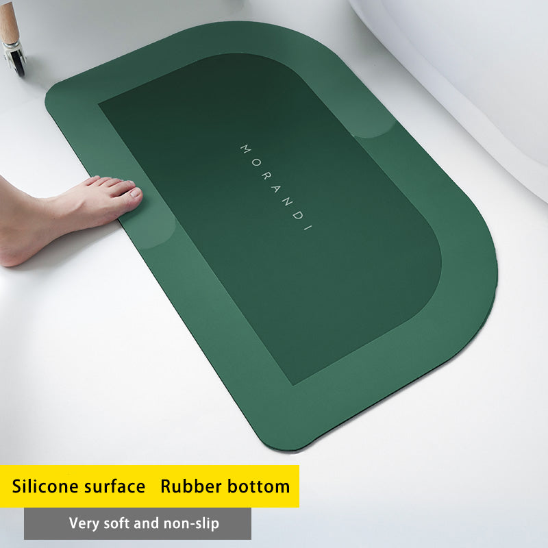 Diatom Mud Absorbent Pad Toilet Floor Mat Soft Non-slip Pi-Mart