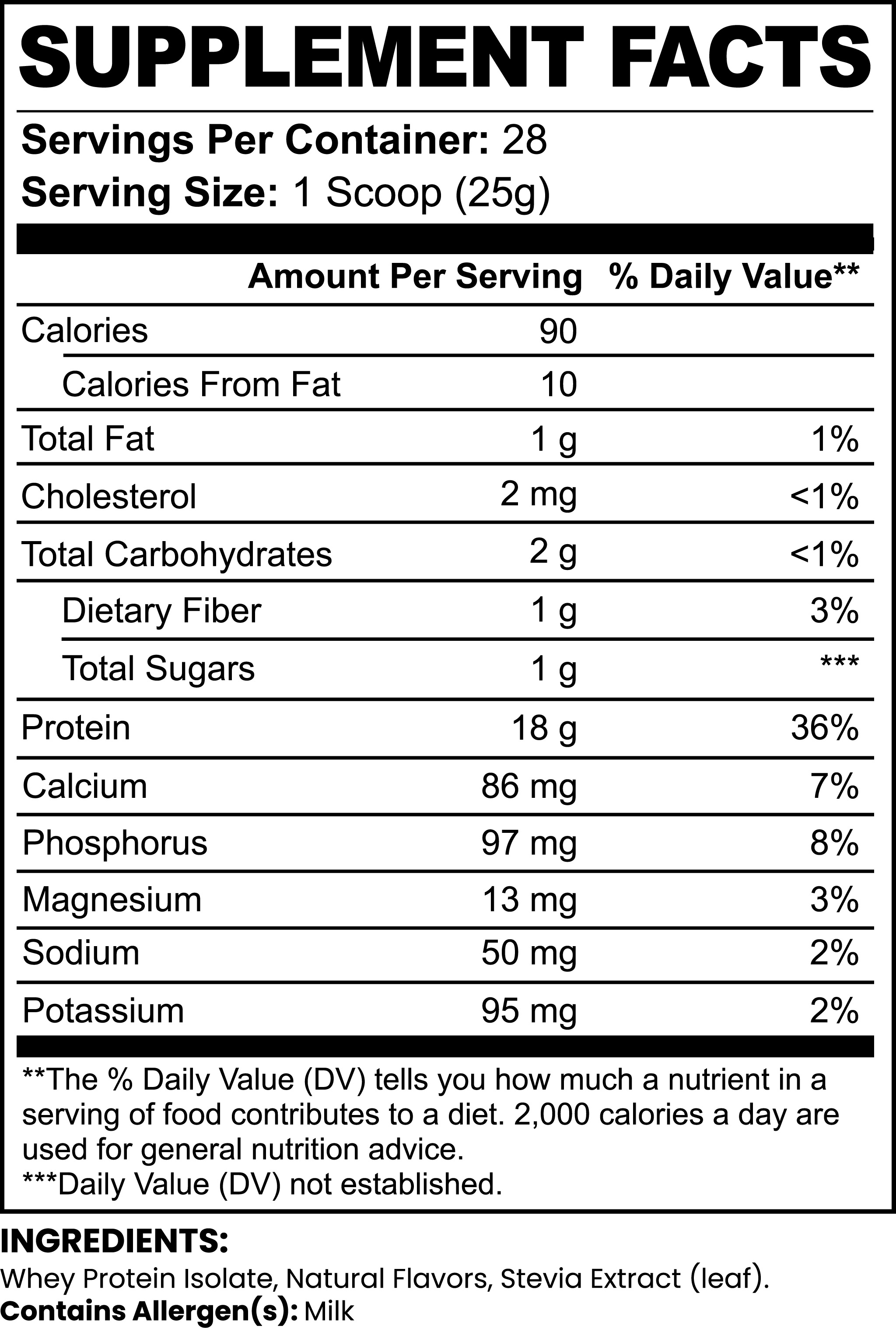 Pure3 100% Whey Protein Isolate (Chocolate) THRIXINE