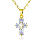 Personality Cross Copper Necklace Pi-Mart