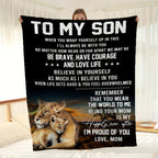 1pc Gift For Son Blanket Birthday Gifts For Son Graduation Gifts For Son Son Gifts From Mother For His Birthday To My Son Best Gift Ideas For Son Lootquake LLC