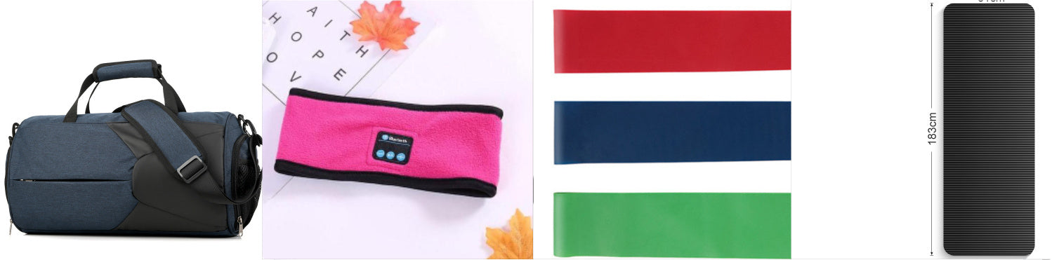 Wireless Bluetooth-compatible Headband Outdoor Fitness Yoga Headband Pi-Mart