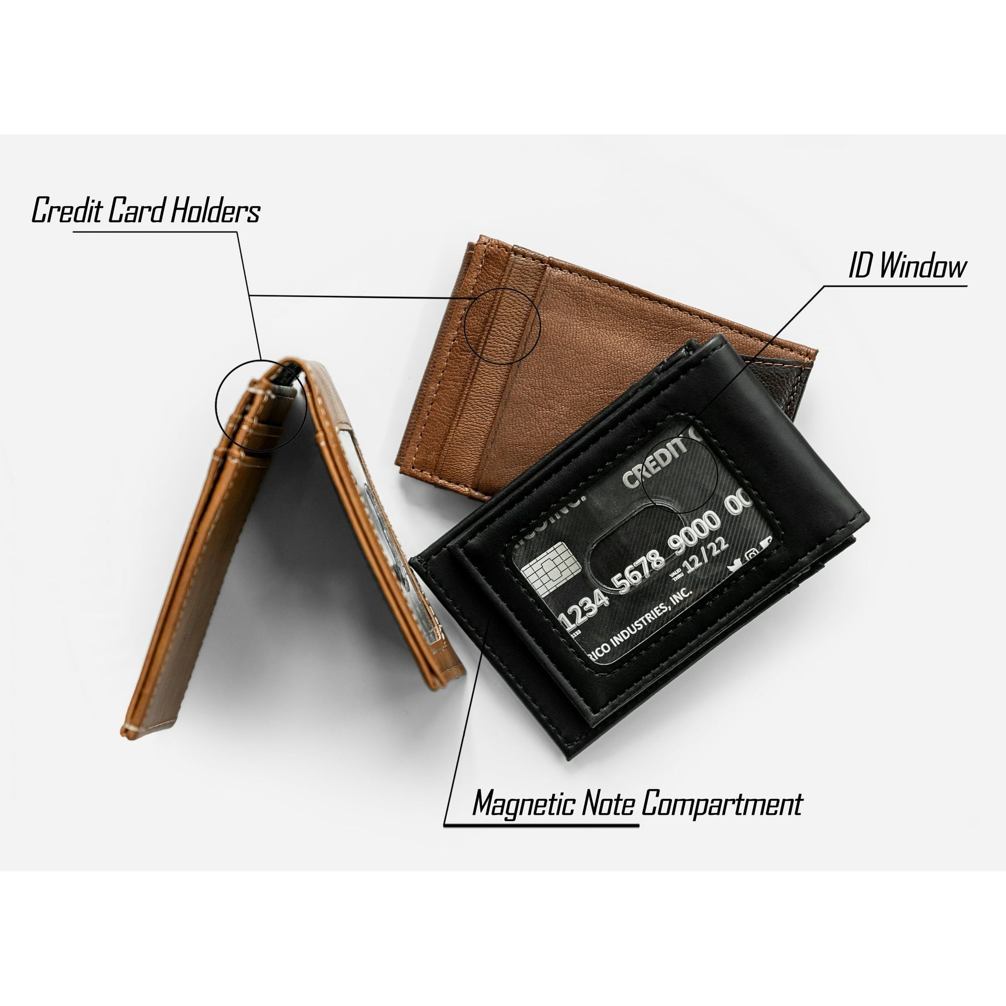 Rico Industries College Marshall ing Herd Gray Laser Engraved Front Pocket Wallet - Compact/Comfortable/Slim EasyOptionXY LLC